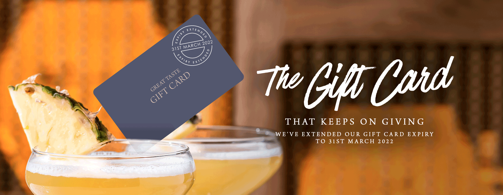 Give the gift of a gift card at The Old Forge