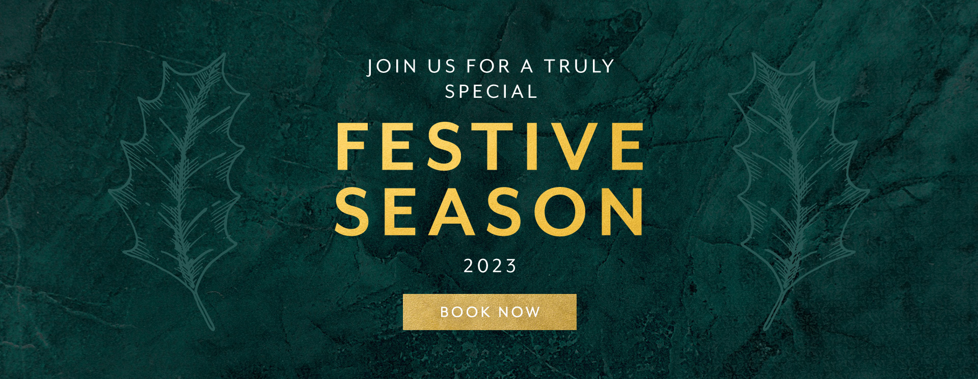 Christmas menu at The Old Forge