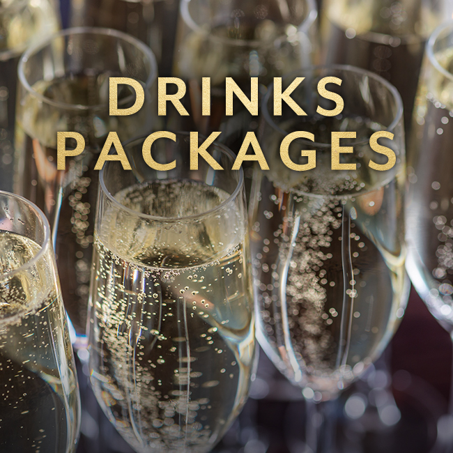 Drinks packages at The Old Forge 