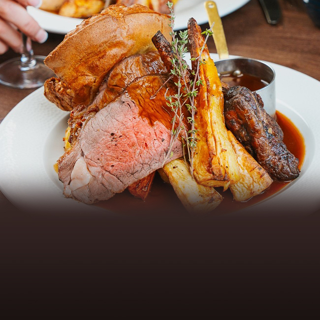 Sunday menu at The Old Forge