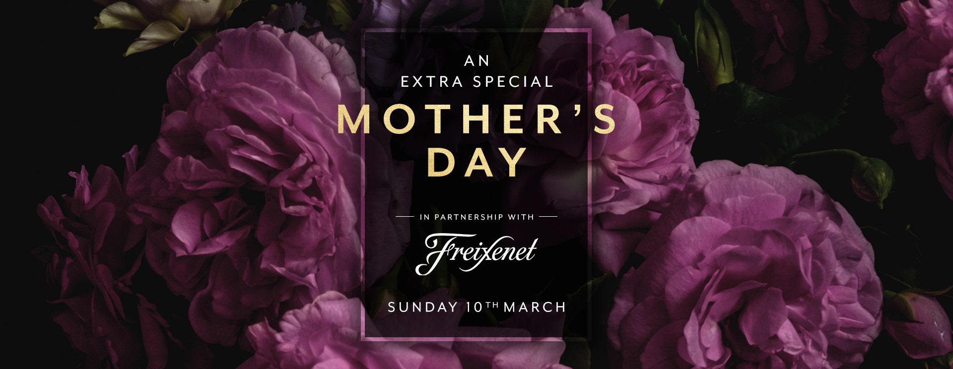 Mother’s Day menu/meal in Winchester
