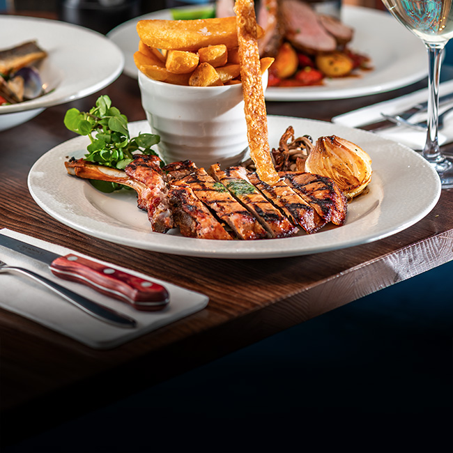 A La Carte menu at The Old Forge