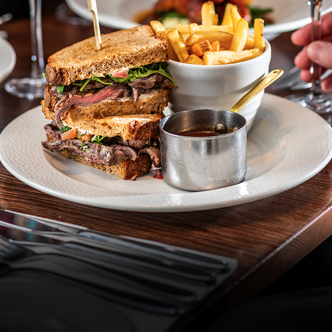 Brunch menu at The Old Forge