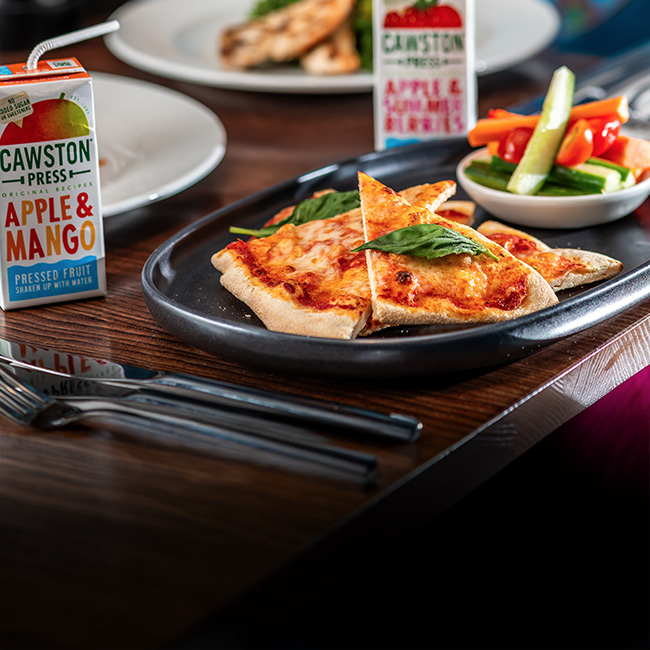 Children's menu at The Old Forge