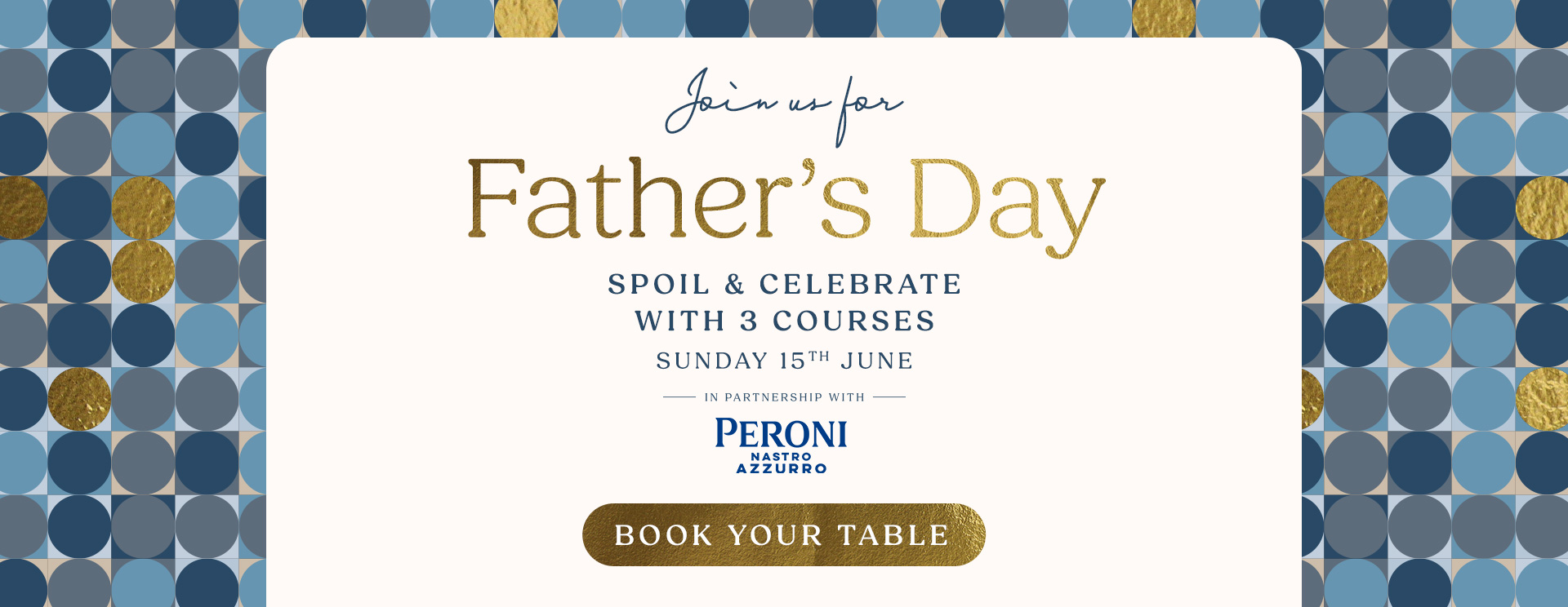 Father’s Day menu Winchester