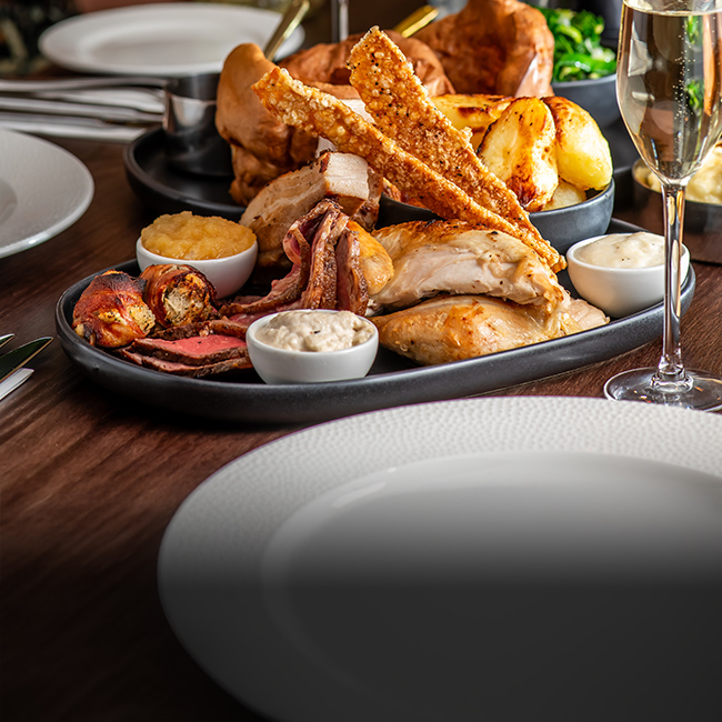 Sunday menu at The Old Forge