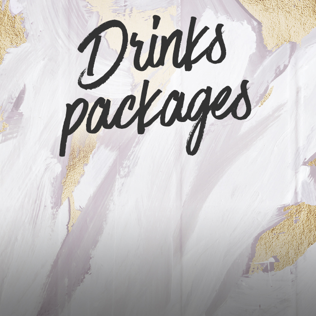 Drinks packages at The Old Forge 
